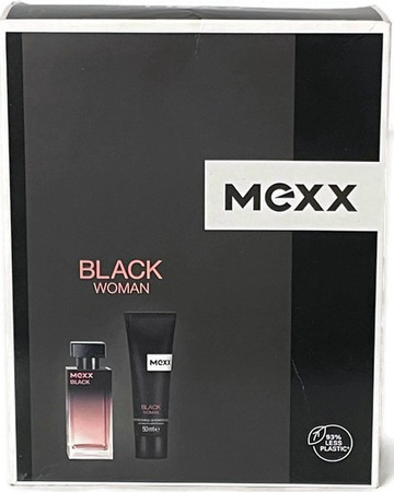 Mexx Black Woman 30ml Edt + 50ml Żel Pod Prysznic Zestaw