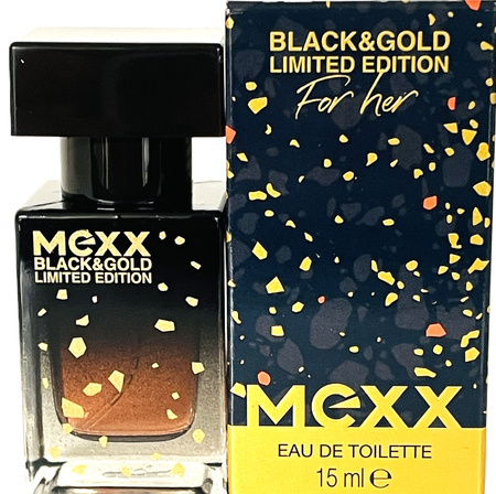 Mexx Black Gold Limited Edition 15ml Edt Woda Toaletowa