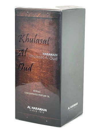 Al Haramain Khulasat Al Oud 30ml Cpo Olejek Perfumowany