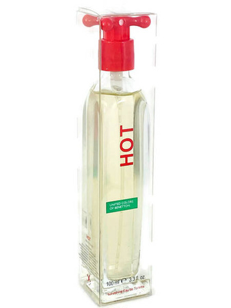 Benetton Hot 100ml Edt Damska Woda Toaletowa Klasyczna Wersja