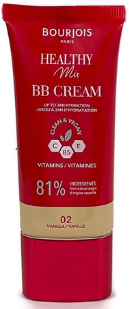 Bourjois Healthy Mix Cream BB 002 Vanilla 30ml Vit C, E i B5