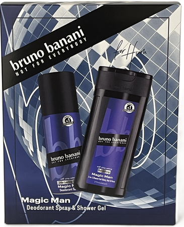 Bruno Banani Magic Man 150 Dezodorant + 250ml Żel Pod Prysznic