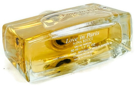 Nina Ricci Love in Paris 50ml Edp Woda perfumowana Bez Opak Flakon