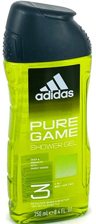 Adidas Pure Game  3w1 żel pod prysznic dla mężczyzn 250ml