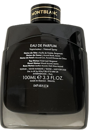 Mont Blanc Legend 100ml Edp Tester Woda Perfumowana New