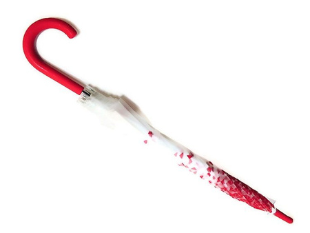 Kenzo Flower By Kenzo Damska Biało-Czerwona Parasolka