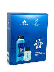 Adidas Uefa 9 50ml Edt + żel pod prysznic 250ml Zestaw