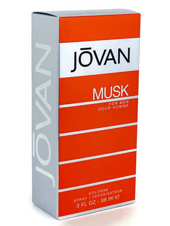 Jovan Musk For Men 88ml Edc Woda Kolońska Spray